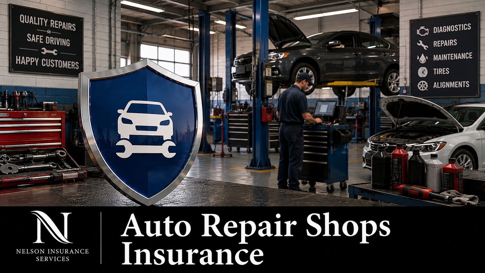 Nelson Auto Repair Shops Insurance Services